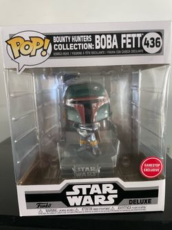 Funko Pop Star Wars Bounty Hunters Collection - Boba Fett #436 (GameStop Exclusive)