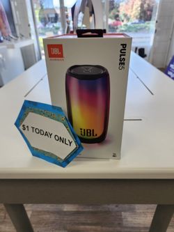 JBL Pulse 5 Bluetooth Speaker Wireless - Pay $1 DOWN AVAILABLE - NO CREDIT NEEDED