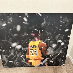 Kobe Bryant Wall Canvas Mural