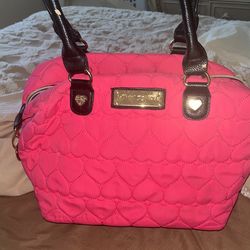 Pink Betsey Johnson Bag
