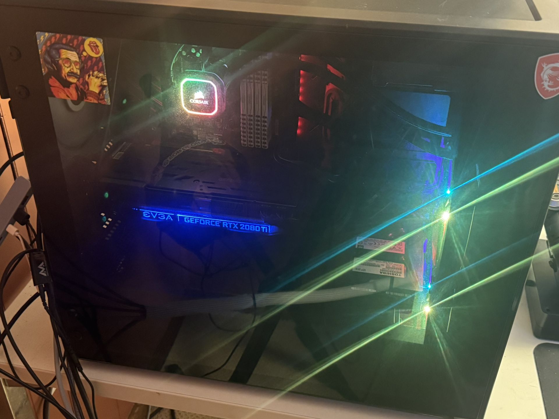 Gaming PC – RTX 2080 Ti / i7-9700K / 64GB RAM / 1.5TB SSD + 2TB HDD