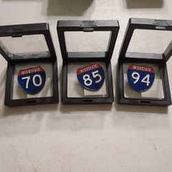 Collectible Interstate And State Pins
