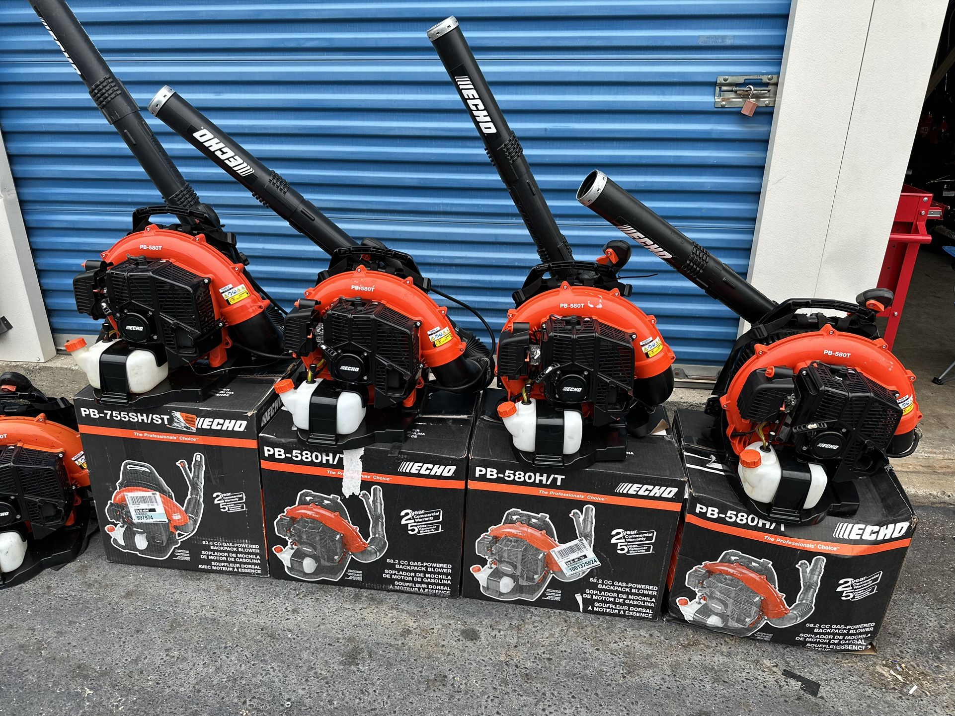 Echo Backpack Blower 580t