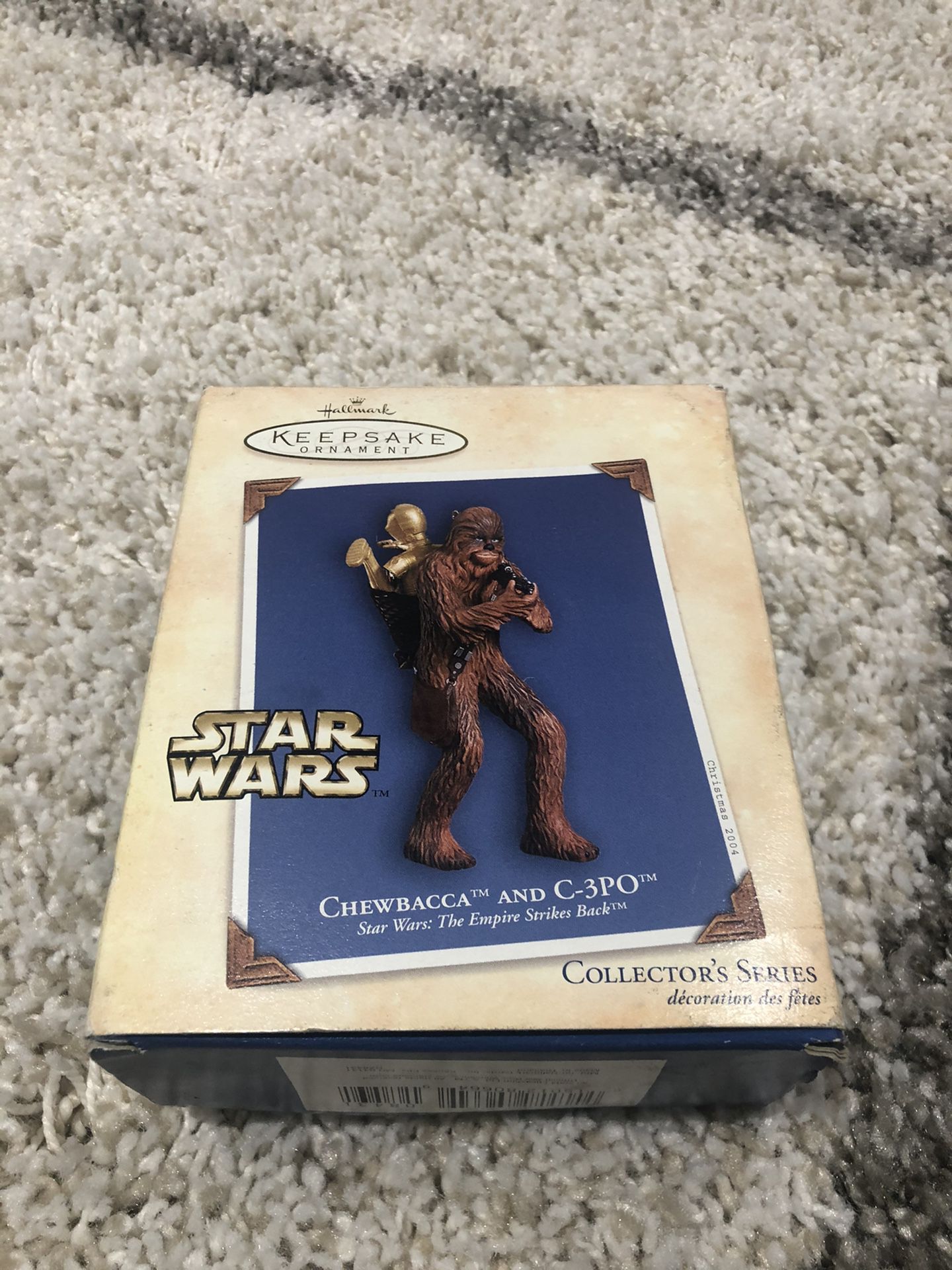 Chewbacca and C-3PO Hallmark ornament 2004