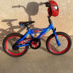Boys Spider-Man Bike 