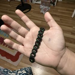 Black And Green Bracelet