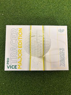 2026 Vice Pro Tracer Major Masters Augusta Golf Balls Dozen 12 Limited Edition