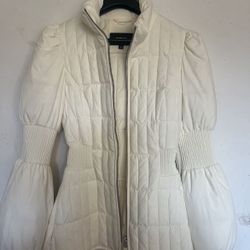 White Puffer Jacket 