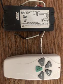 Ceiling fan controller