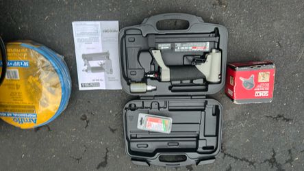 Pneumatic pin nailer and mini hand nailer tools