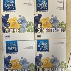 SHRM Learning System 2018