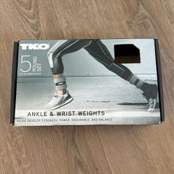 *NEW* TKO 5lbs Ankle & Wrist Weight Set
