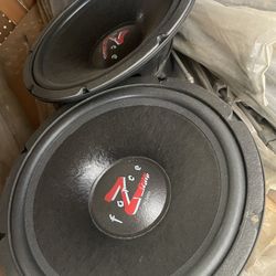 Vintage Zetco Z Gang 12” Subwoofers USA Made Pair