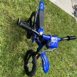 Motorbike Yamaha, Blue And Black, Good Condition, 2 To 6 Years Old Boy, 