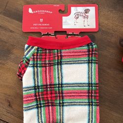Xs Dog Christmas Pajamas pj