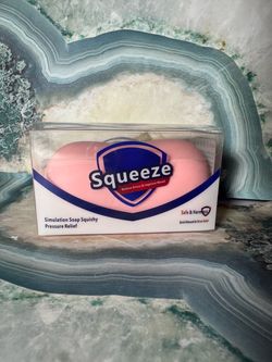 Pink Crunchy Soap Squishy – With Box