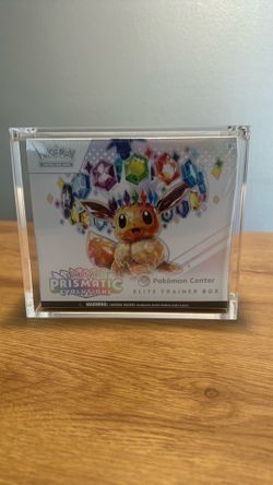Prismatic ETB Pokemon Center