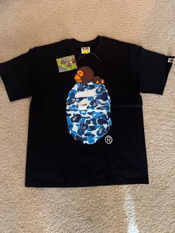 BAPE Baby Milo Blue Camo Ape Head T-Shirt