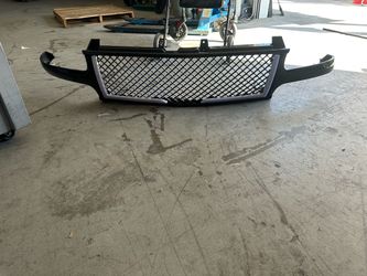 1(contact info removed) Chevy Silverado mesh grille drl