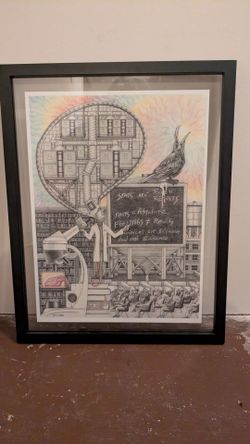 Stugart art + frame (19 X 15 inches)