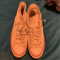 Mens White Converse Sizes 10.5 