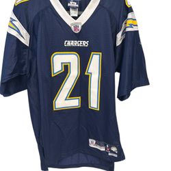 Vintage Reebok LaDainian Tomlinson #21 San Diego Chargers NFL Jersey Size S