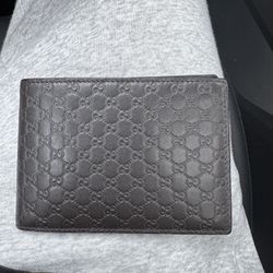 Gucci Microguccissima Leather Wallet