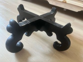 Black Wooden pot Stand