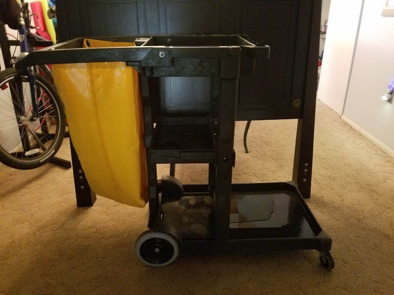 Cleaning cart $65