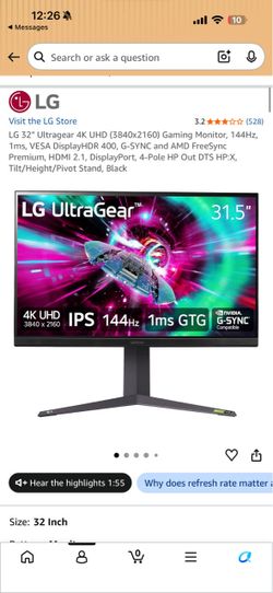 4k gaming monitor