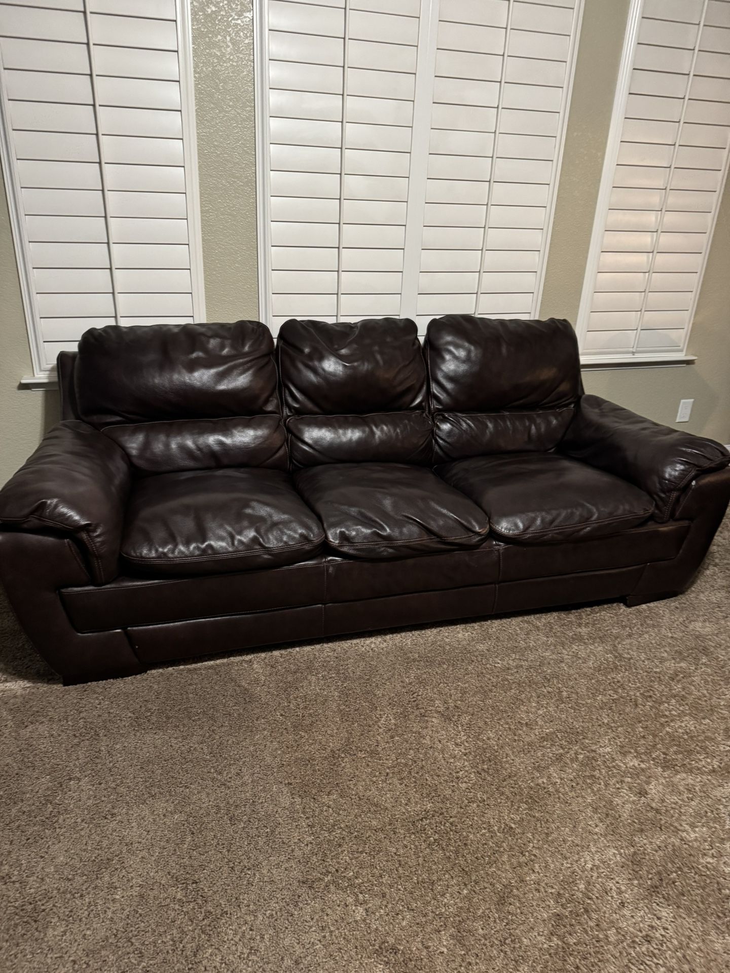 Leather Couches