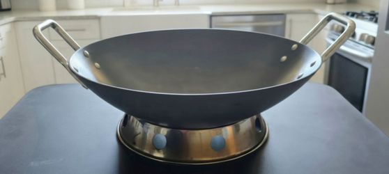 Commercial grade wok