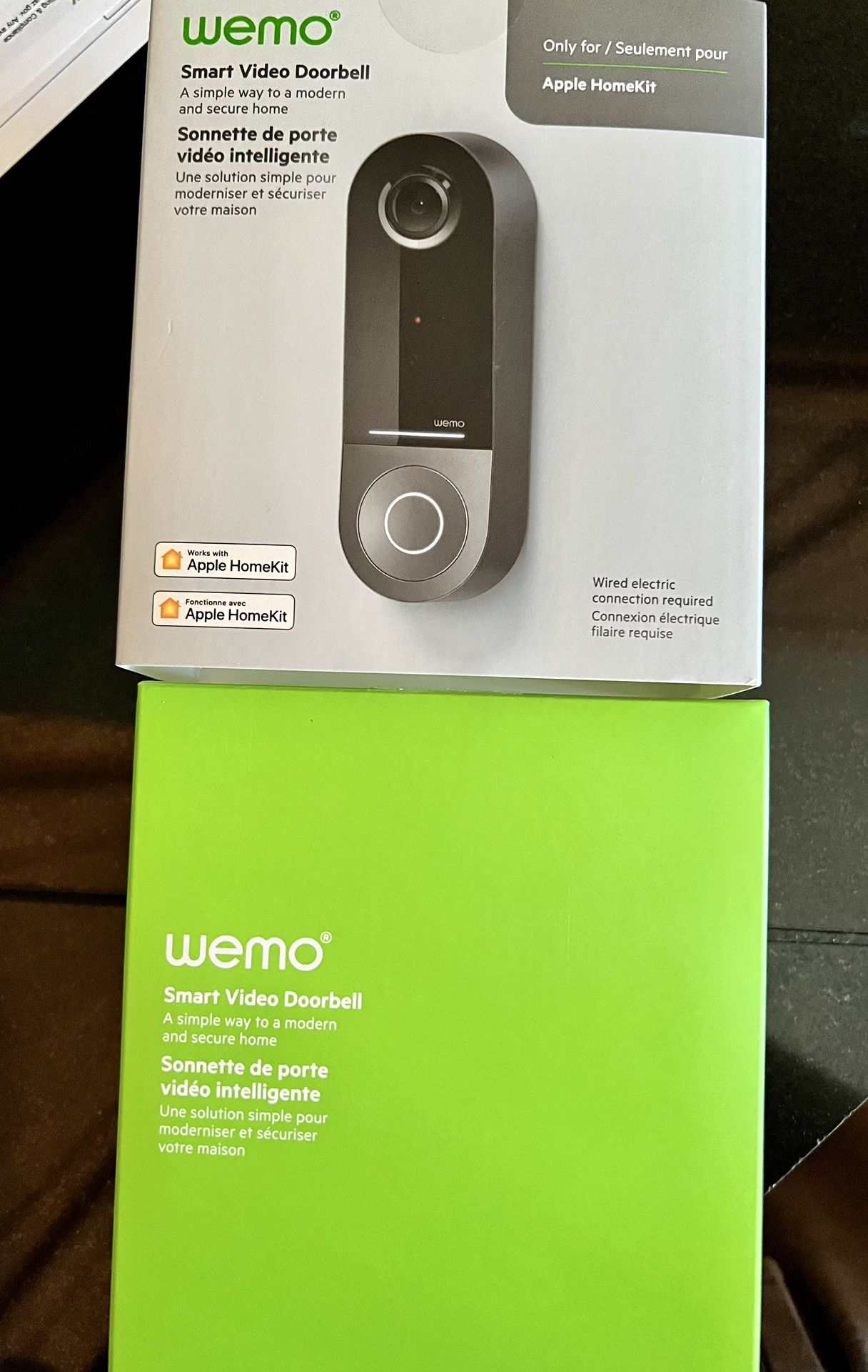 Wemo Camera Doorbell Works With Apple Home
