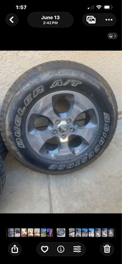Jeep Wrangler, Rims And Tires
