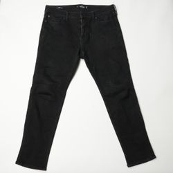 Hollister Skinny Black Jeans Men’s W34 L30 Stretch Denim
