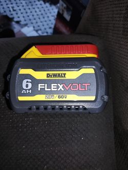 FLEXVOLT 20V/60V MAX Lithium-Ion 6.0Ah Battery Pack