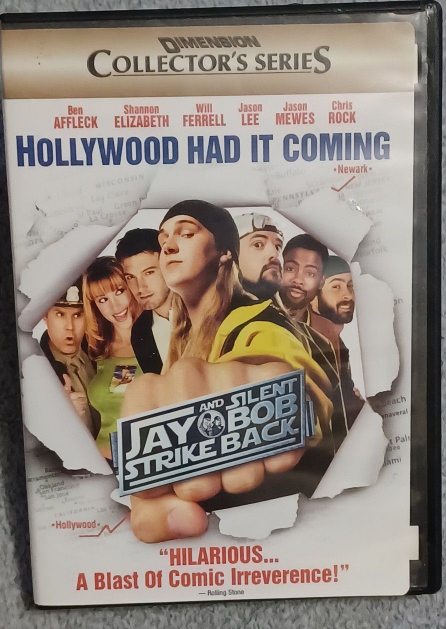 Jay And Slient Bob DVD 2 Disc Set Extras Blooper Video Show Movie