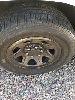 Police steel Tires and RIMS
