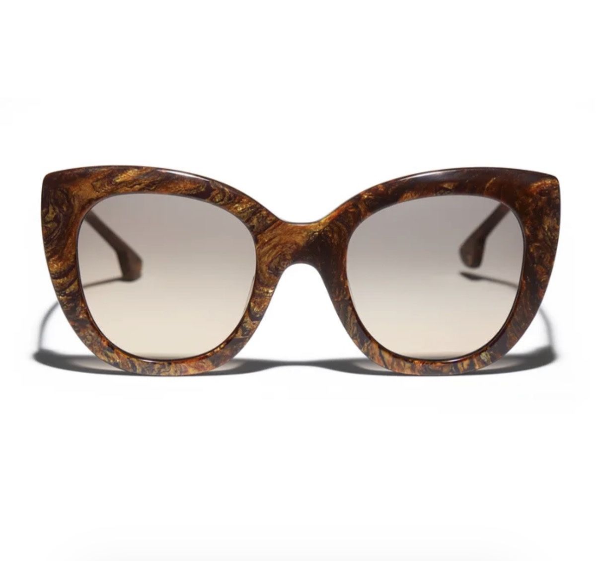 Alice + Olivia MERCER SUNGLASSES in Burlwood, NWT