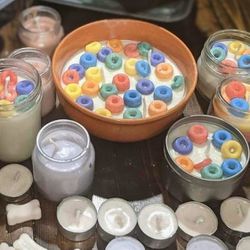 Variety Of Novelty Soy Candles And Melts