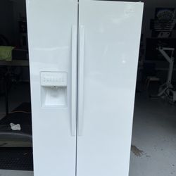 White Whirlpool Refrigerator 