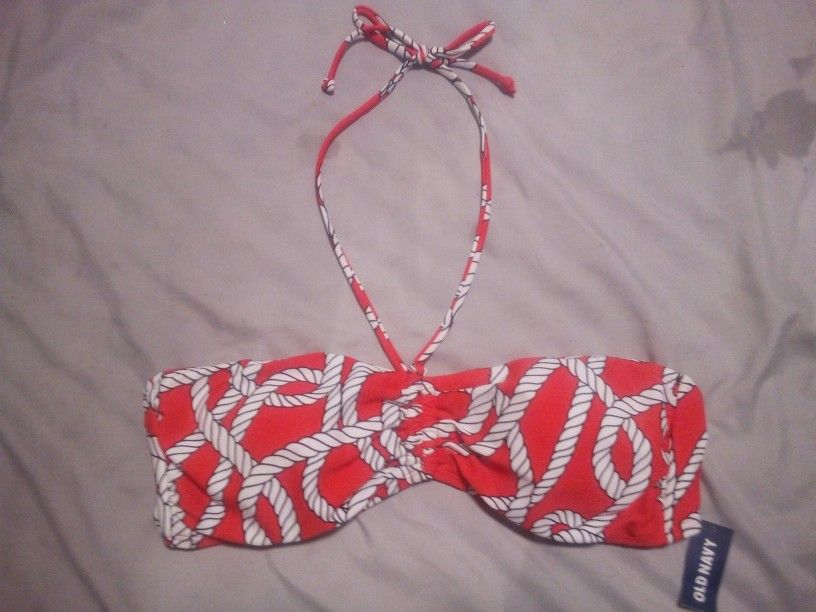 Nautical Bikini Top (NWT)
