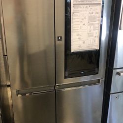 New Lg Instaview Refrigerator