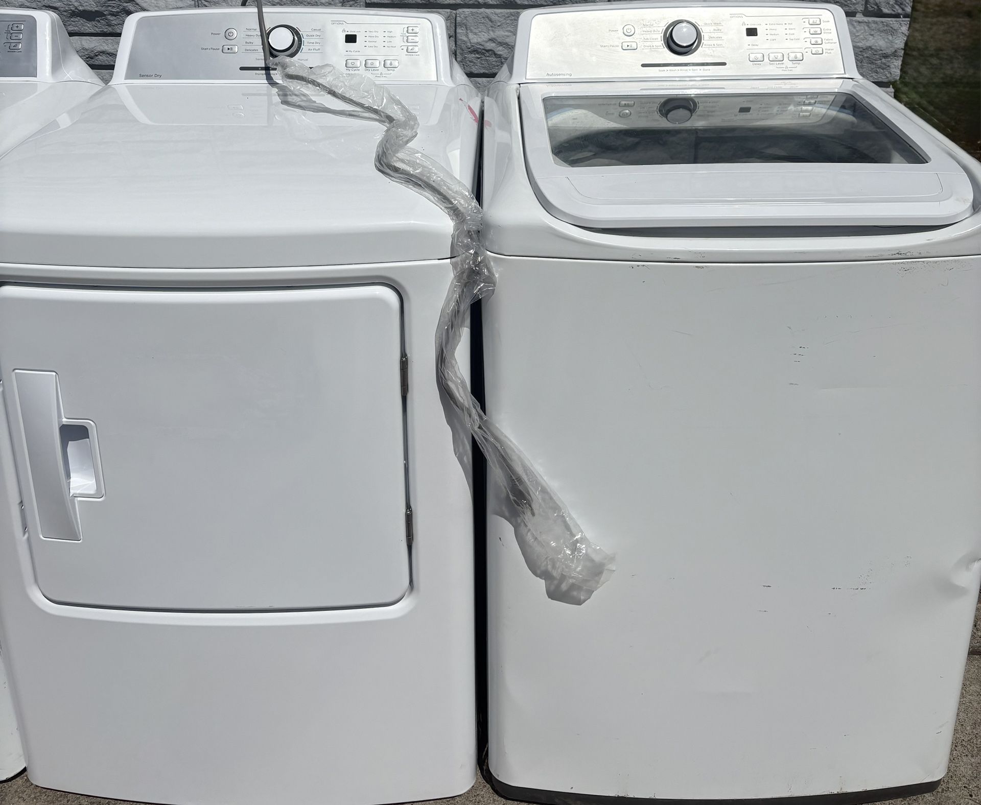 Criterion Heavy Duty Washer & Gas Dryer