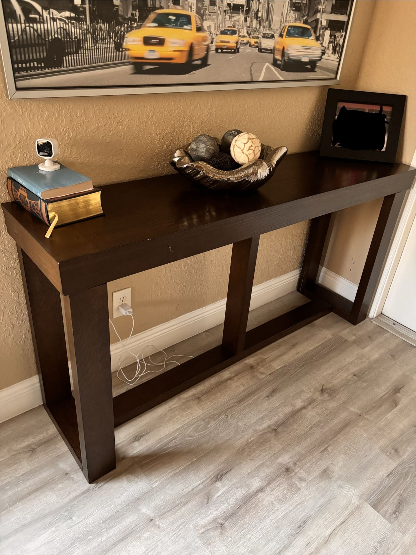 Entry Console Table And 2 Side Tables