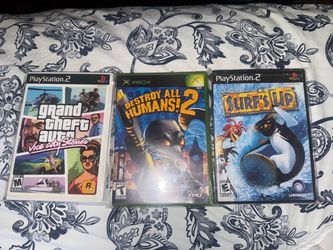 Lot of 3 PS2 and Xbox Games