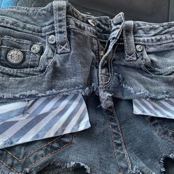 Rock Revival Jean Skirt 