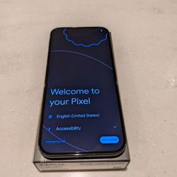 Google Pixel 9 Pro Unlocked Smartphone, Obsidian 512 GB // 2 Cases Included 