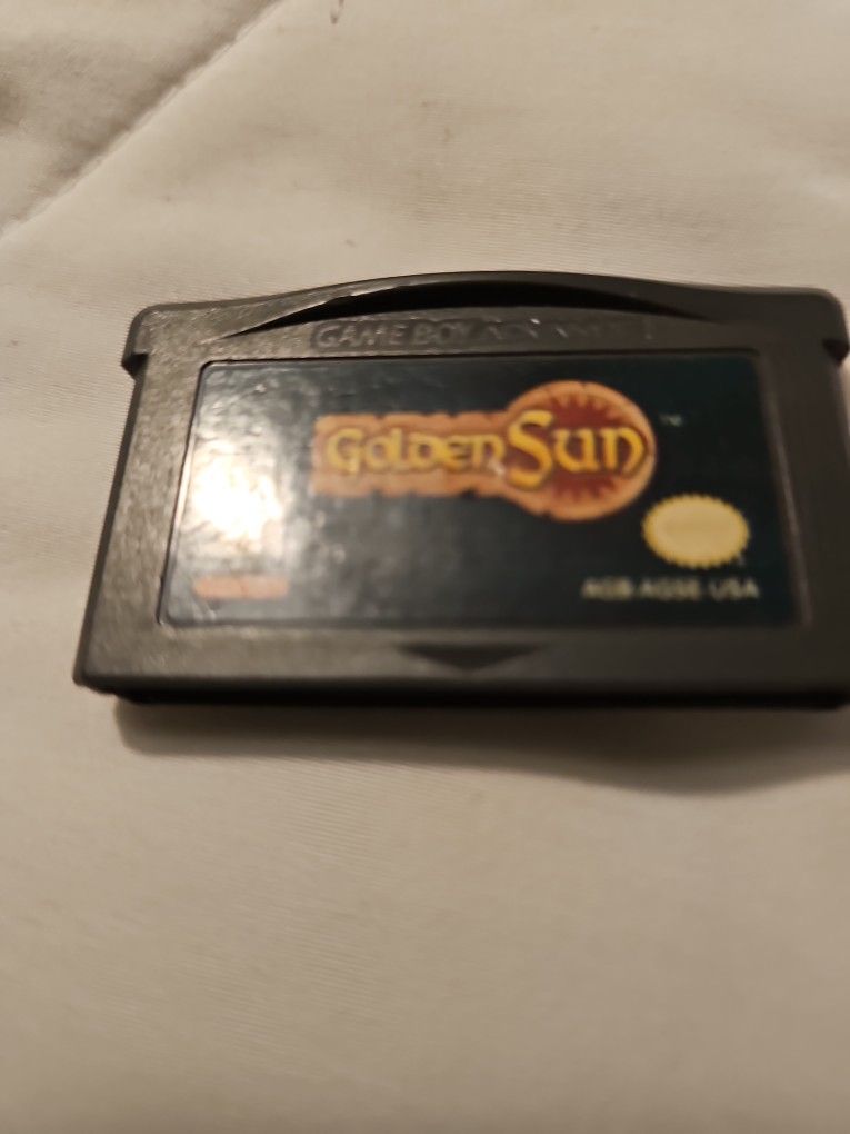 Golden Sun Video Cardtridge