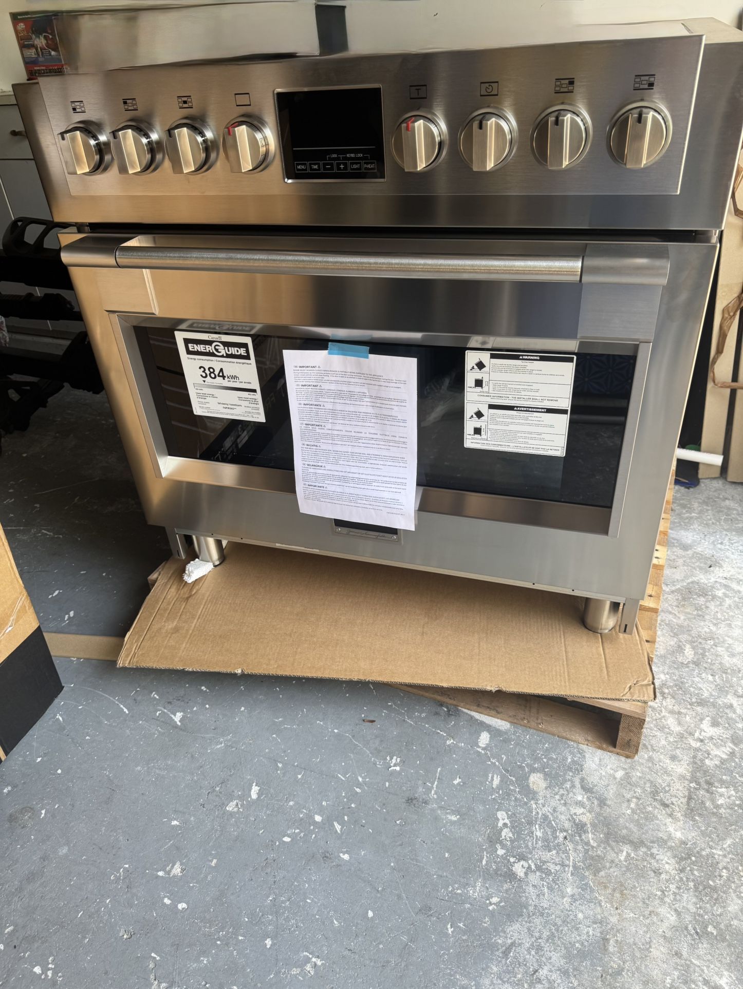 Fulgor Milano Sophia 36" Professional Induction Range